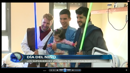 LA "FUERZA" LOS ACOMPAÑÓ...