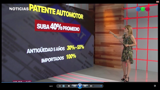 PATENTE AUTOMOTOR MAS CARA