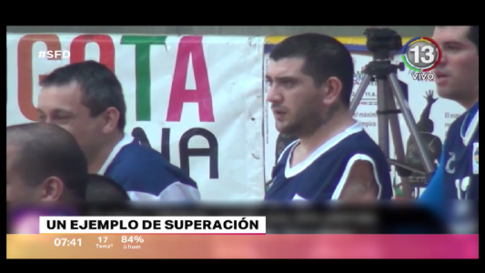 UN EJEMPLO DE SUPERACIÓN EN EL DEPORTE Y EN LA VIDA