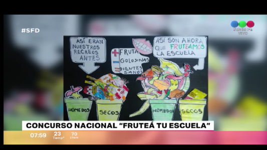 EL PREMIO "FRUTEÁ TU ESCUELA" SE QUEDÓ EN SANTA FE
