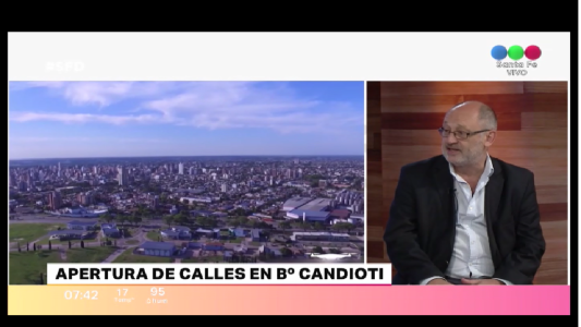 APERTURA DE CALLES EN BARRIO CANDIOTI