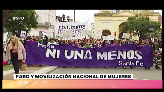 PARO Y MOVILIZACIÓN NACIONAL DE MUJERES
