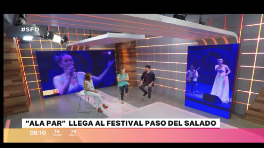 EL DÚO "ALA PAR" VUELVE AL PASO DEL SALADO