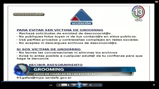 GROOMING, LO QUE HAY QUE SABER