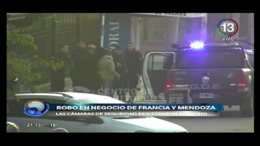 TOMARON UN TAXI Y ASALTARON UN NEGOCIO