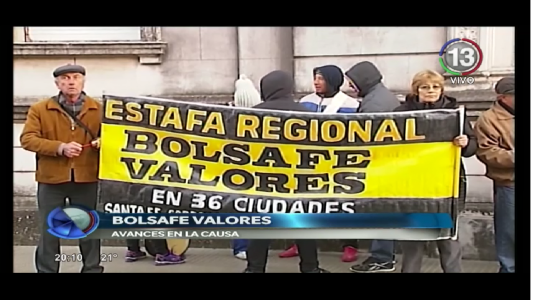 NOVEDADES EN LA CAUSA BOLSAFÉ VALORES
