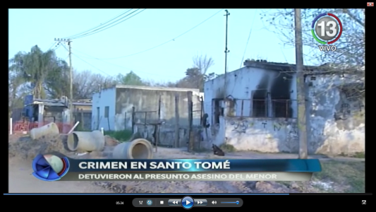 CONMOCIÓN EN SANTO TOMÉ