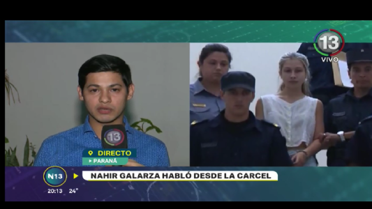 NAHIR GALARZA ROMPIÓ EL SILENCIO
