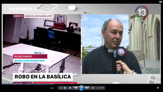 ROBO EN LA BASÍLICA DE GUADALUPE