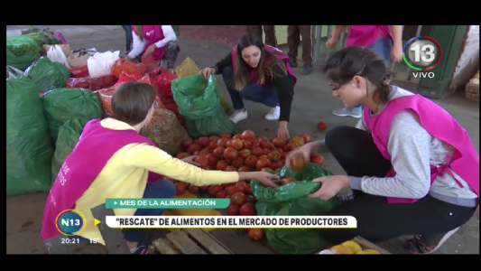 RESCATE DE ALIMENTOS EN EL MERCADO ABASTECEDOR