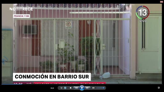 CONMOCIÓN EN BARRIO SUR