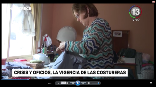 DE OFICIO...COSTURERA