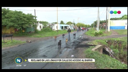 RECLAMO DE VECINOS PARA NO QUEDAR AISLADOS