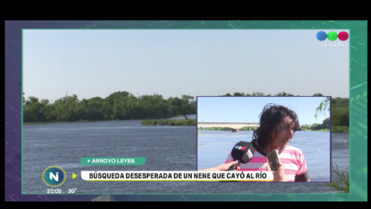 BÚSQUEDA DESESPERADA EN ARROYO LEYES