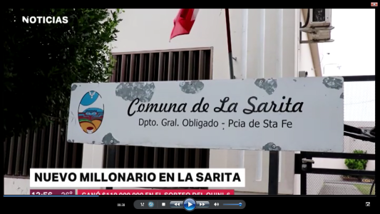 Nuevo millonario en La Sarita