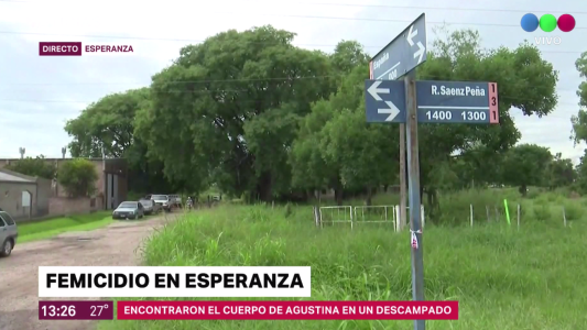 FEMICIDIO EN ESPERANZA