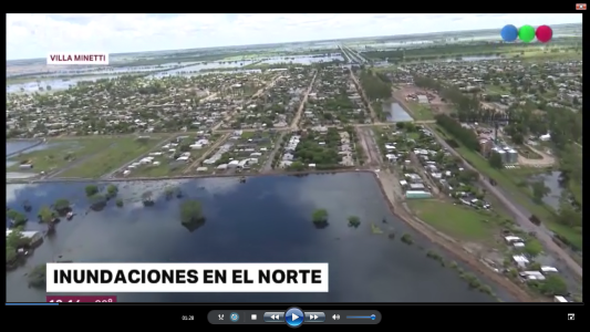 Inundaciones en el norte