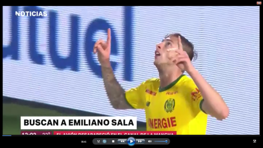 BUSCAN A EMILIANO SALA