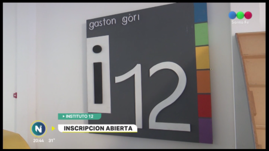 Inscripción abierta en el Instituto 12