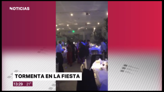 Tormenta en la fiesta