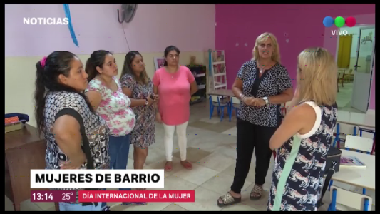 MUJERES DE BARRIO - DIA   INTERNACIONAL DE LA MUJER