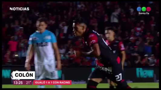 Colón empató con Racing