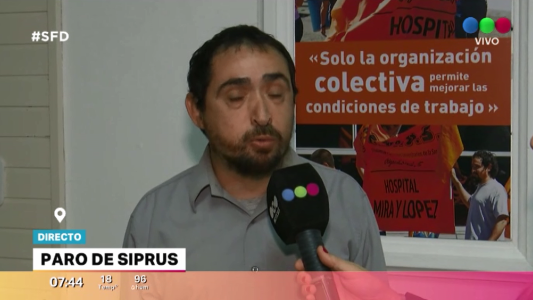 Paro de los trabajadores de la salud