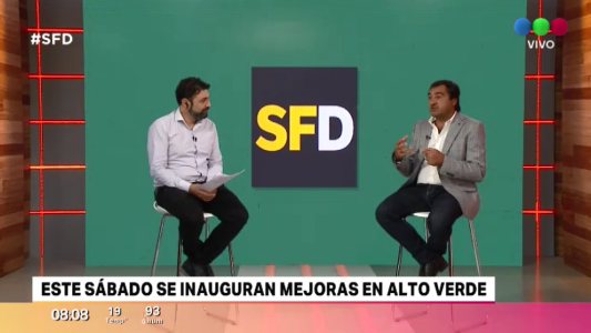 Se inaugurarán mejoras en Alto Verde