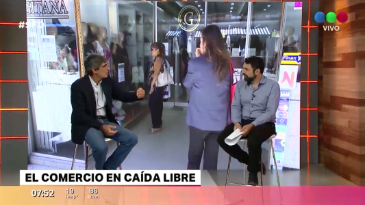 El comercio en caída libre