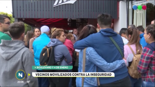Movilizados contra la inseguridad