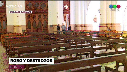 Robo y Vandalismo en la Basilica