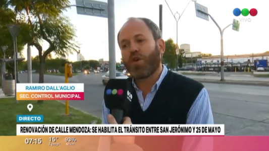 Se habilita el tránsito entre San Jerónimo y 25 de Mayo