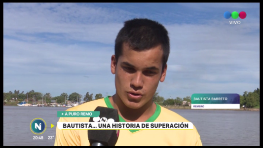 Bautista Barreto. "Una historia de superación"