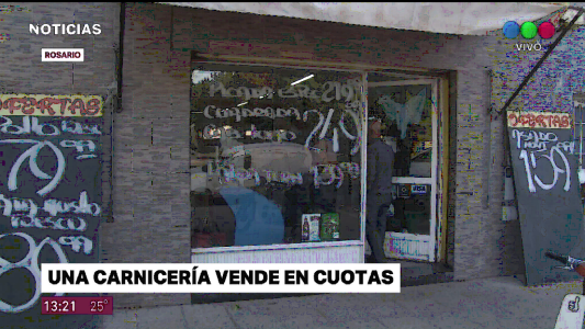 Carne: con tarjetas y en cuotas