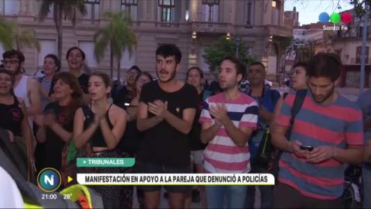 Manifestación en Tribunales