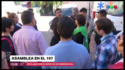Estado de Alerta en 107