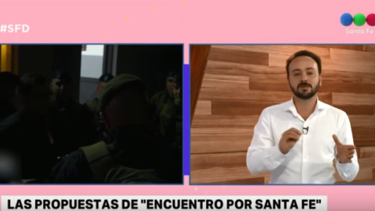 Cesoni adelantó la propuestas de "Encuentro por Santa Fe"