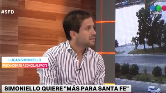 Simoniello quiere "más para Santa Fe"