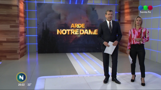 Conmoción mundial por el voraz incendio en Notre Dame