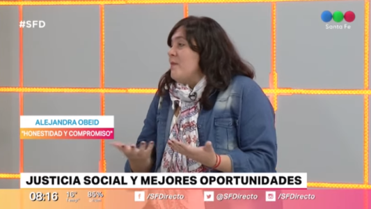 Alejandra Obeid: "mi compromiso es con el votante"