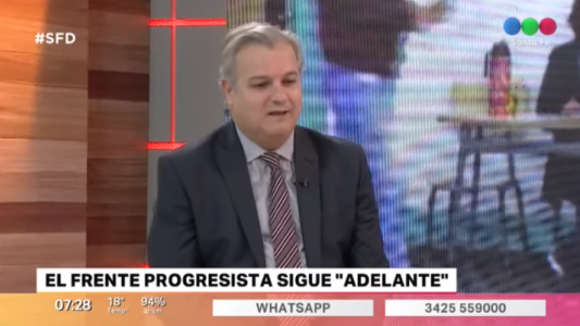 "El Frente Progresista sigue adelante"