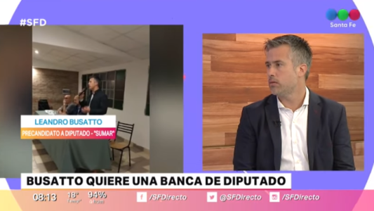 Busatto: "sorprende el poder de las bandas narcos en Santa Fe"