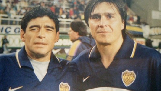 Diego Maradona le dedicó un emotivo video al hijo menor de Julio Toresani