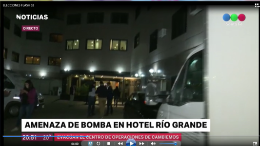 Se normailiza la situación en el Hotel Río Grande