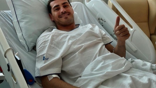 Casillas sufrió un infarto y fue hospitalizado
