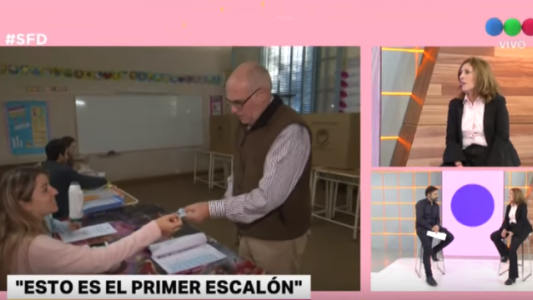 "Este es el primer escalón"