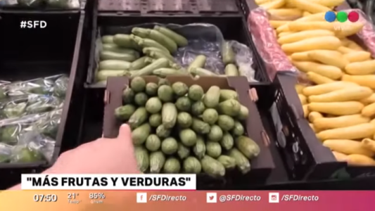 Lazan la campaña "Más frutas y verduras"