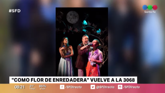 Vuelve a la 3068 la obra "Como flor de enredadera"