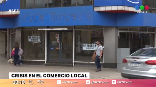 Crisis en el comercio local