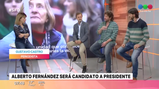 Alberto Fernández será candidato a presidente